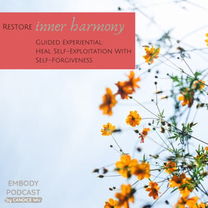 120: Restore Inner Harmony: Guided Experiential: Heal Self-Exploitation With Self-Forgiveness